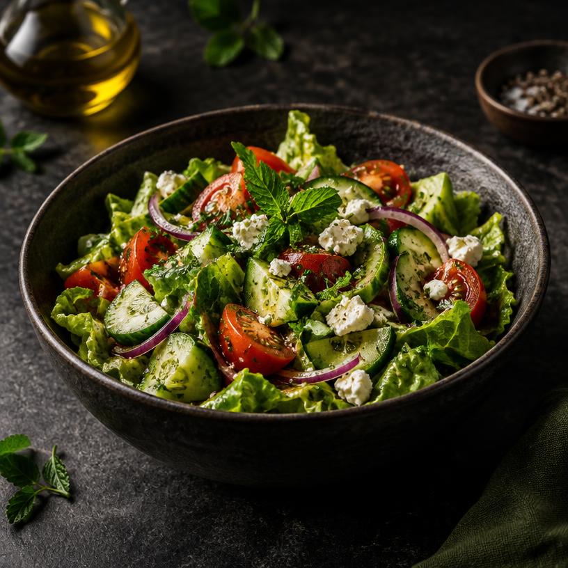 Frischer gemischter Salat